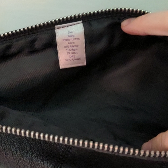 Like New! Vegan/Faux Leather Midi/Pencil Skirt with zipper - Picture 4 of 8